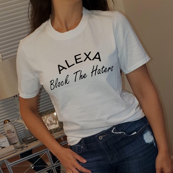 ❄️WINTER SALE❄️ ALEXA block the Haters tee - Picture 3 of 13